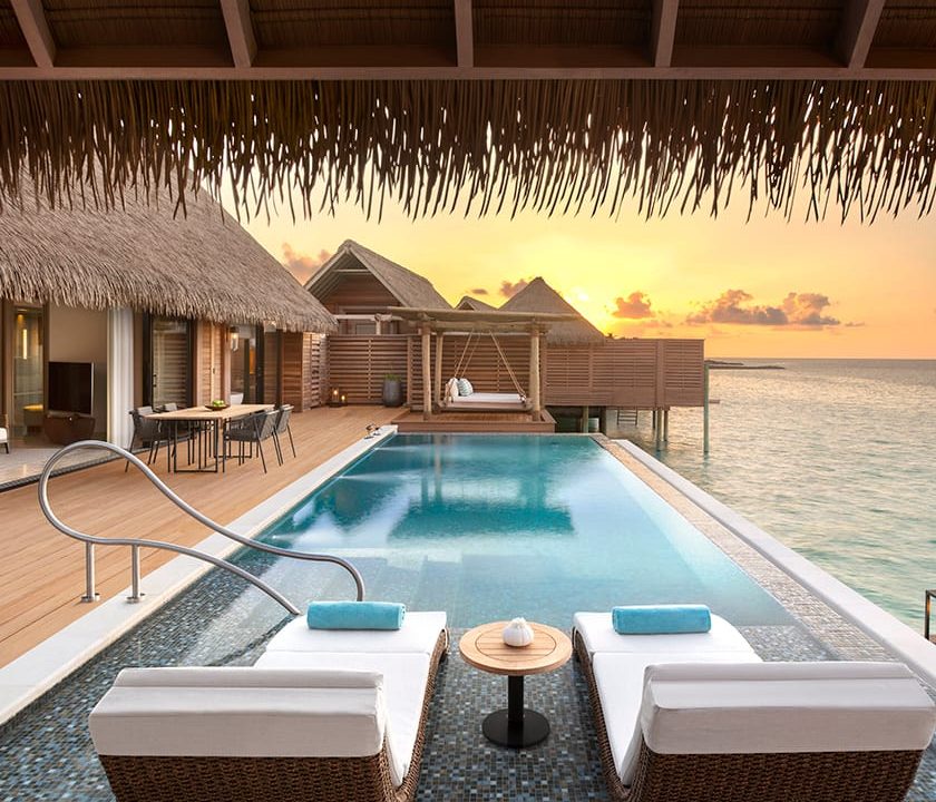  TWO QUEEN BEDDED OVERWATER VILLA WITH POOL